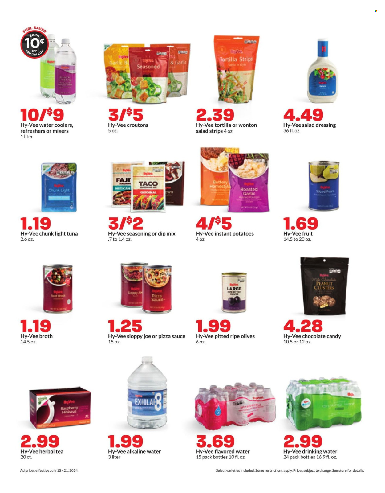 Hy-Vee ad - 07/15/2024 - 07/21/2024. Page 15