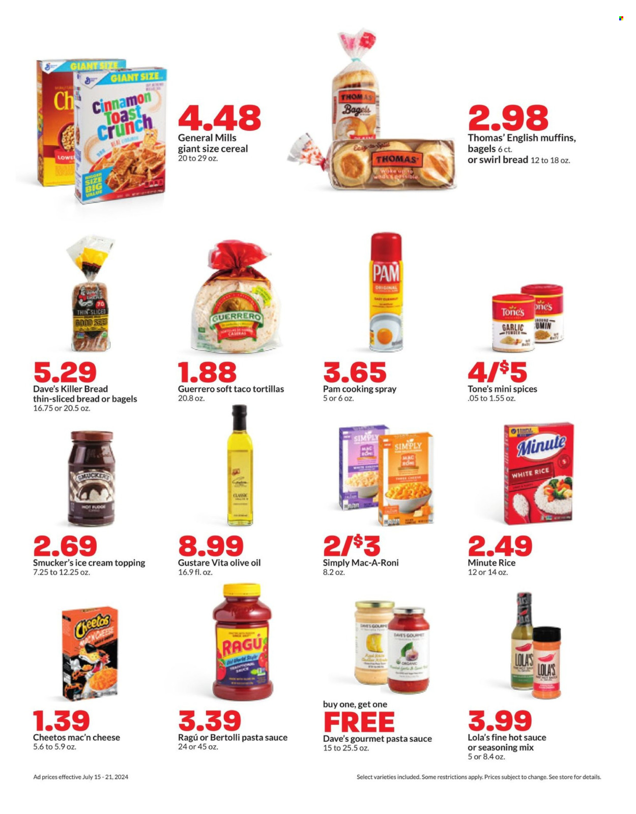 Hy-Vee ad - 07/15/2024 - 07/21/2024. Page 17