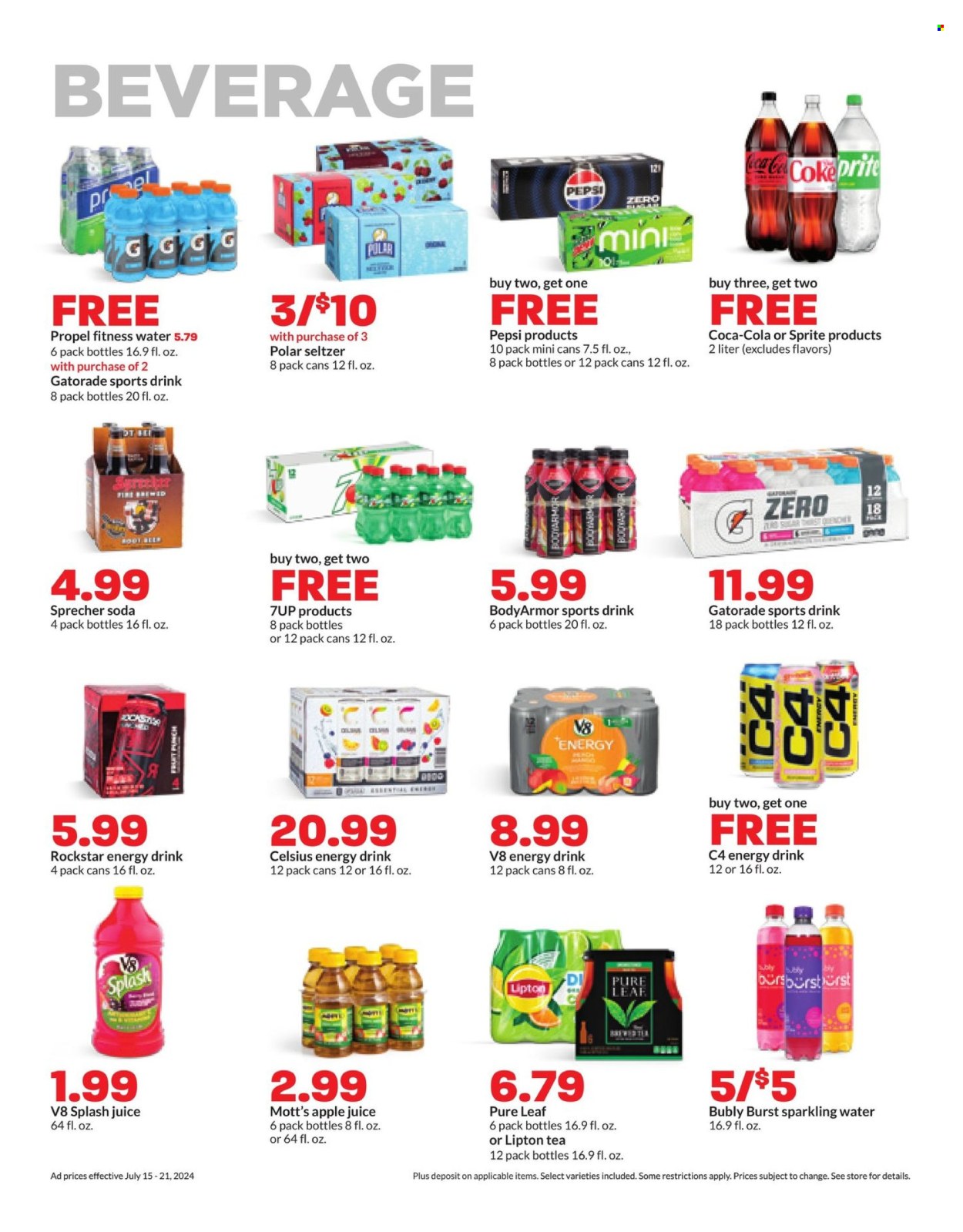 Hy-Vee ad - 07/15/2024 - 07/21/2024. Page 19