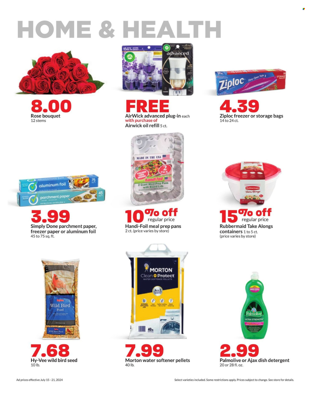 Hy-Vee ad - 07/15/2024 - 07/21/2024. Page 24