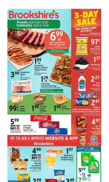 Brookshires Flyer - 07/17/2024 - 07/23/2024.