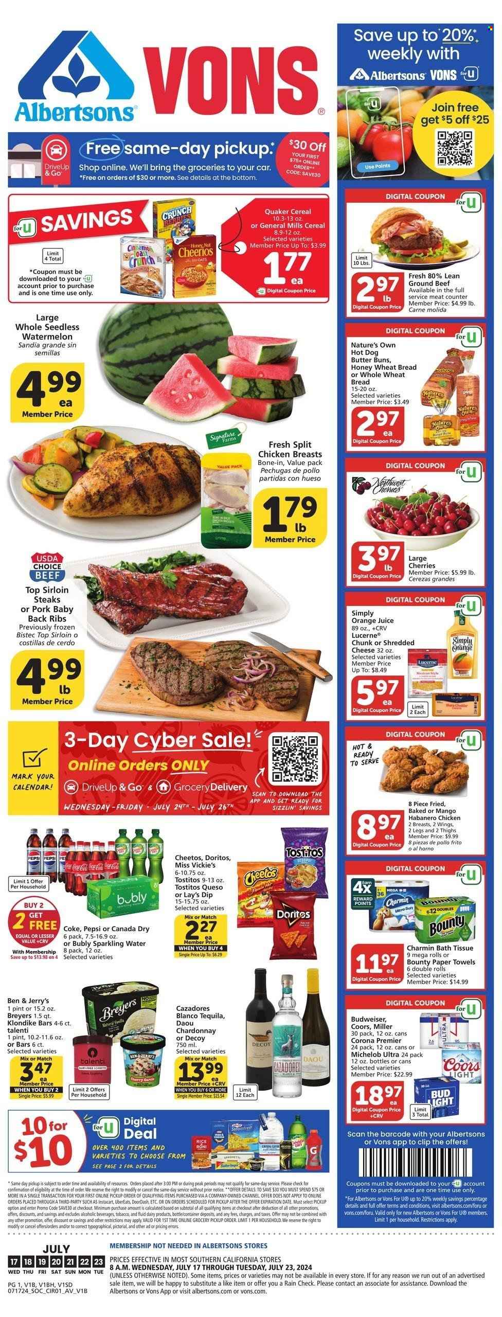 Vons ad - 07/17/2024 - 07/23/2024. Page 1