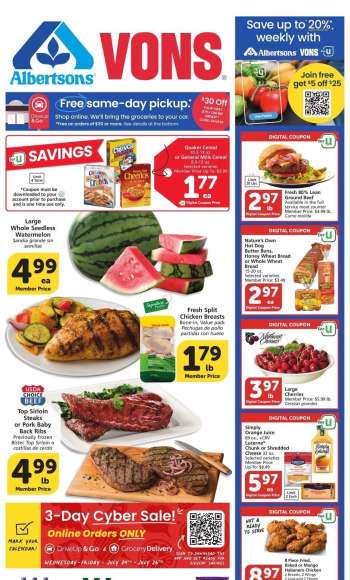 Vons Flyer - 07/17/2024 - 07/23/2024.