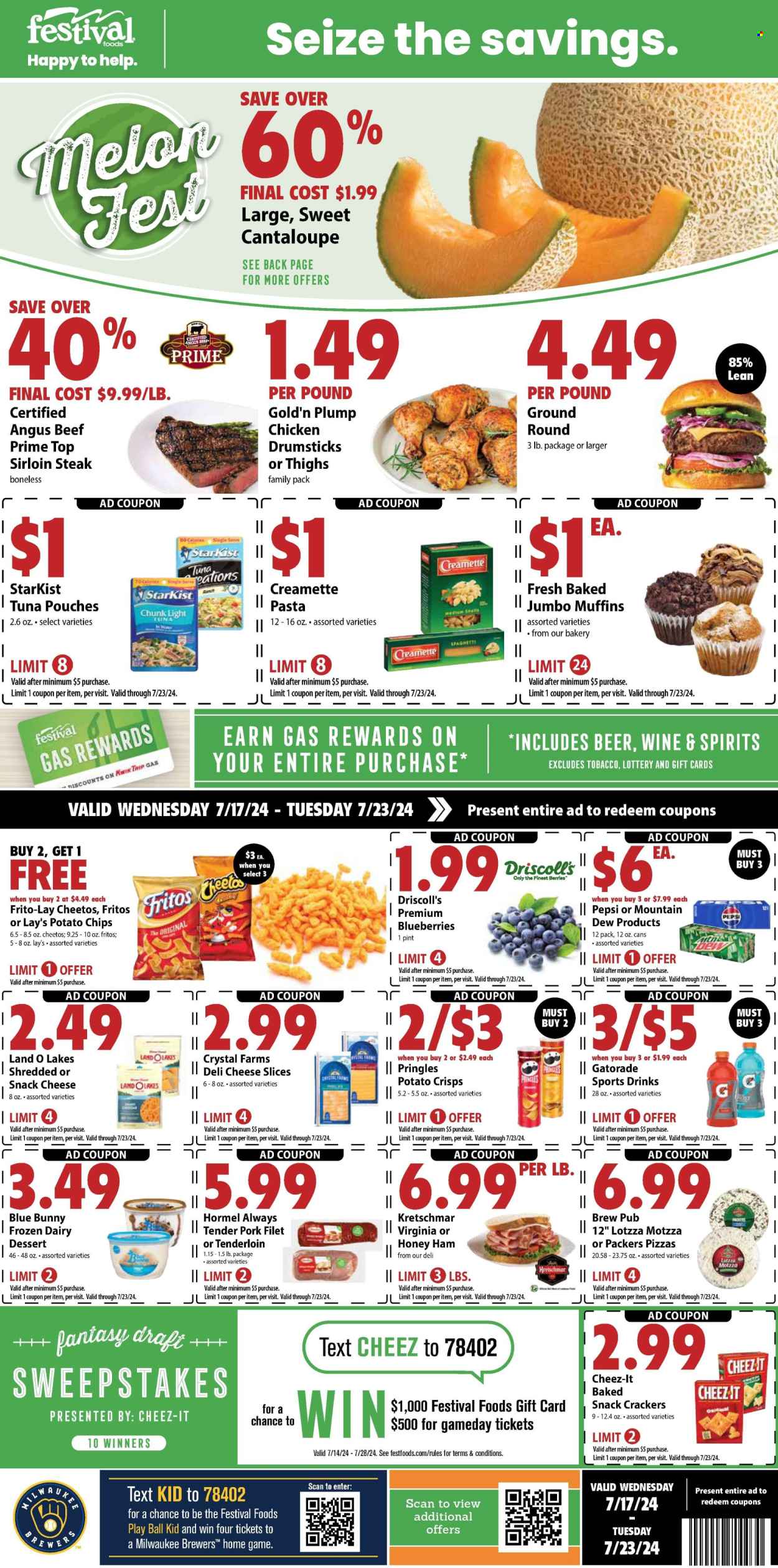 Festival Foods ad - 07/17/2024 - 07/23/2024. Page 1