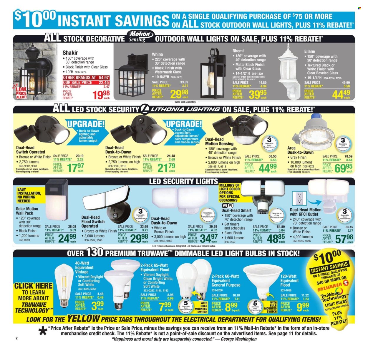 Menards ad - 07/18/2024 - 07/28/2024. Page 2