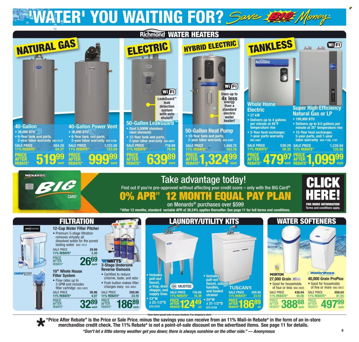 Menards ad - 07/18/2024 - 07/28/2024. Page 16