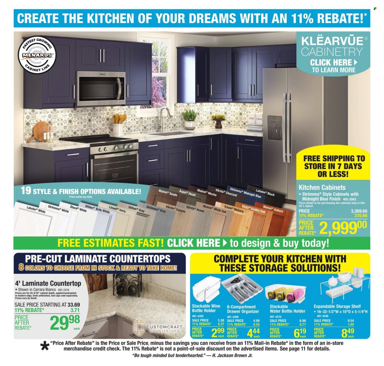 Menards ad - 07/18/2024 - 07/28/2024. Page 19