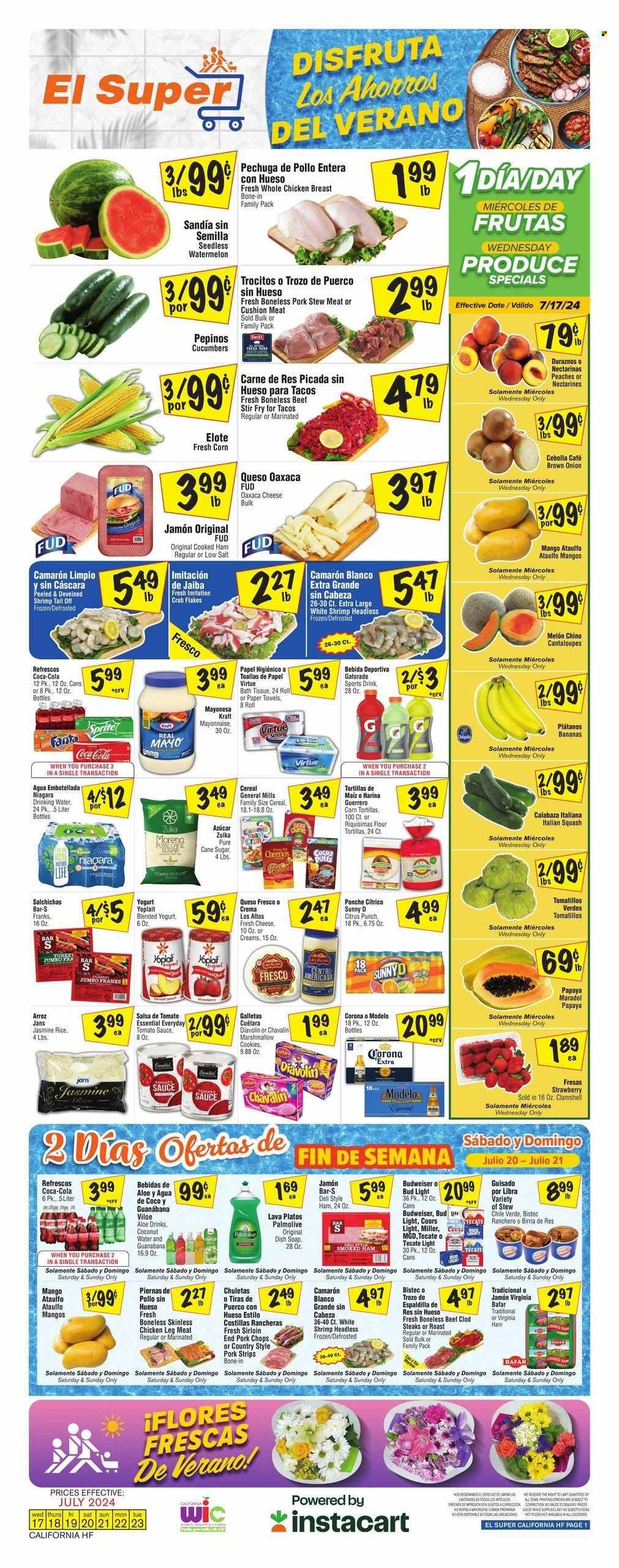 El Super ad - 07/17/2024 - 07/23/2024. Page 1