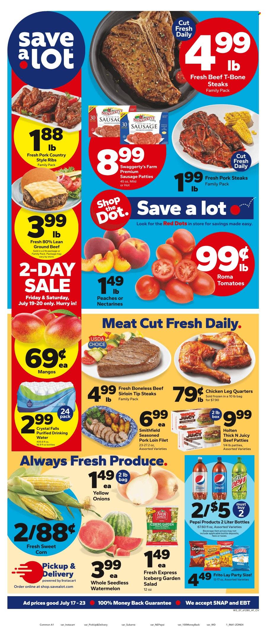 Save a Lot ad - 07/17/2024 - 07/23/2024. Page 1