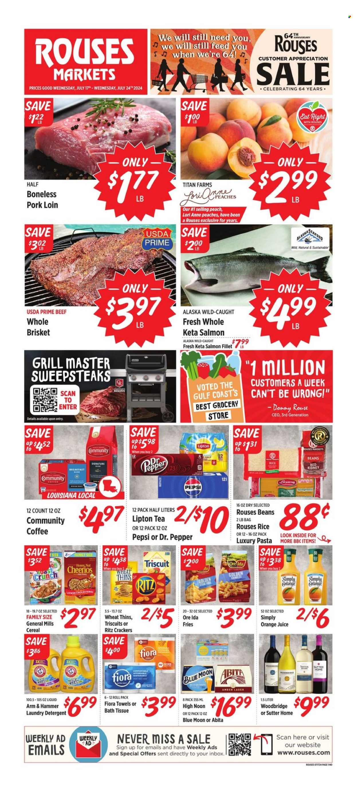 Rouses Markets ad - 07/17/2024 - 07/24/2024. Page 1