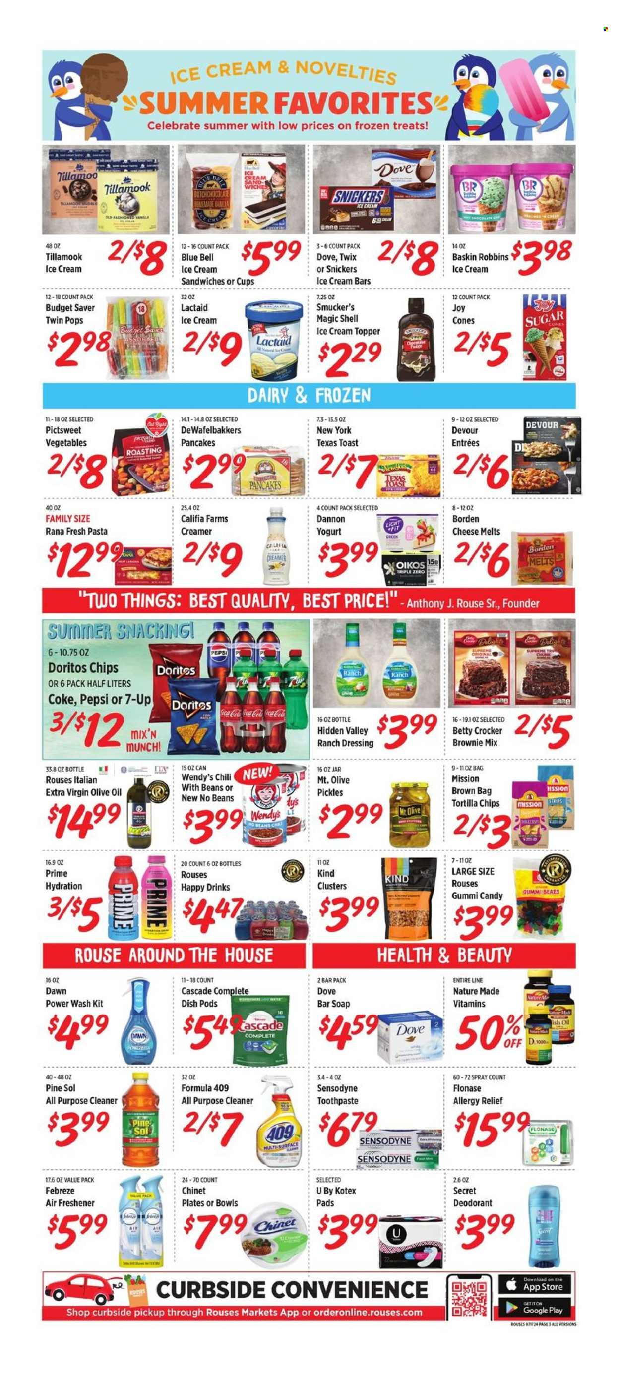 Rouses Markets ad - 07/17/2024 - 07/24/2024. Page 5