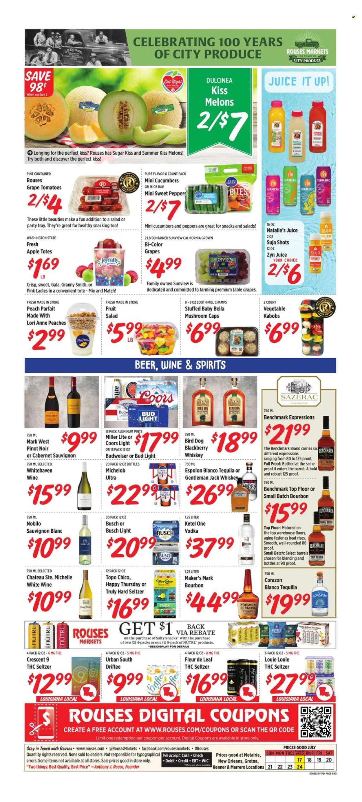 Rouses Markets ad - 07/17/2024 - 07/24/2024. Page 6