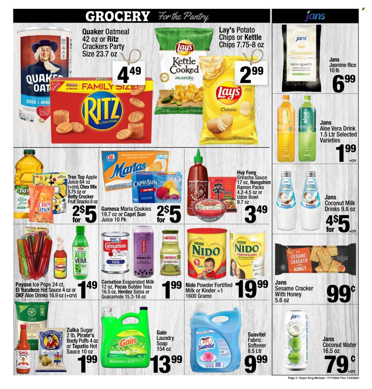 Super King Markets ad - 07/17/2024 - 07/23/2024. Page 3