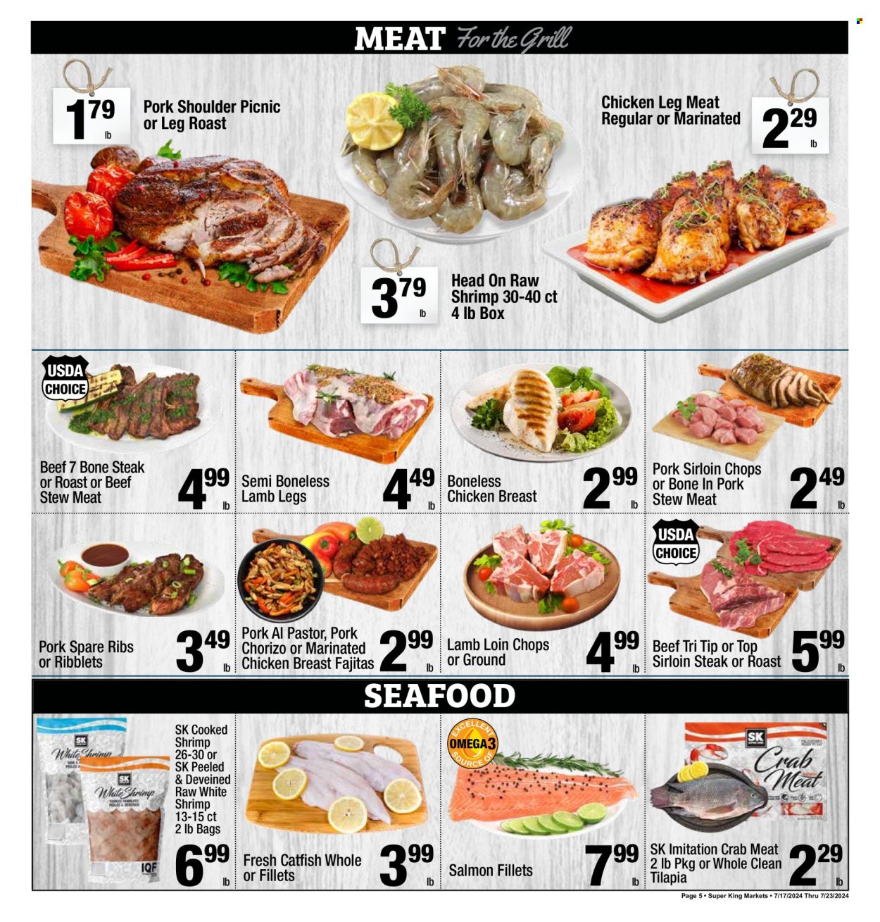 Super King Markets ad - 07/17/2024 - 07/23/2024. Page 5