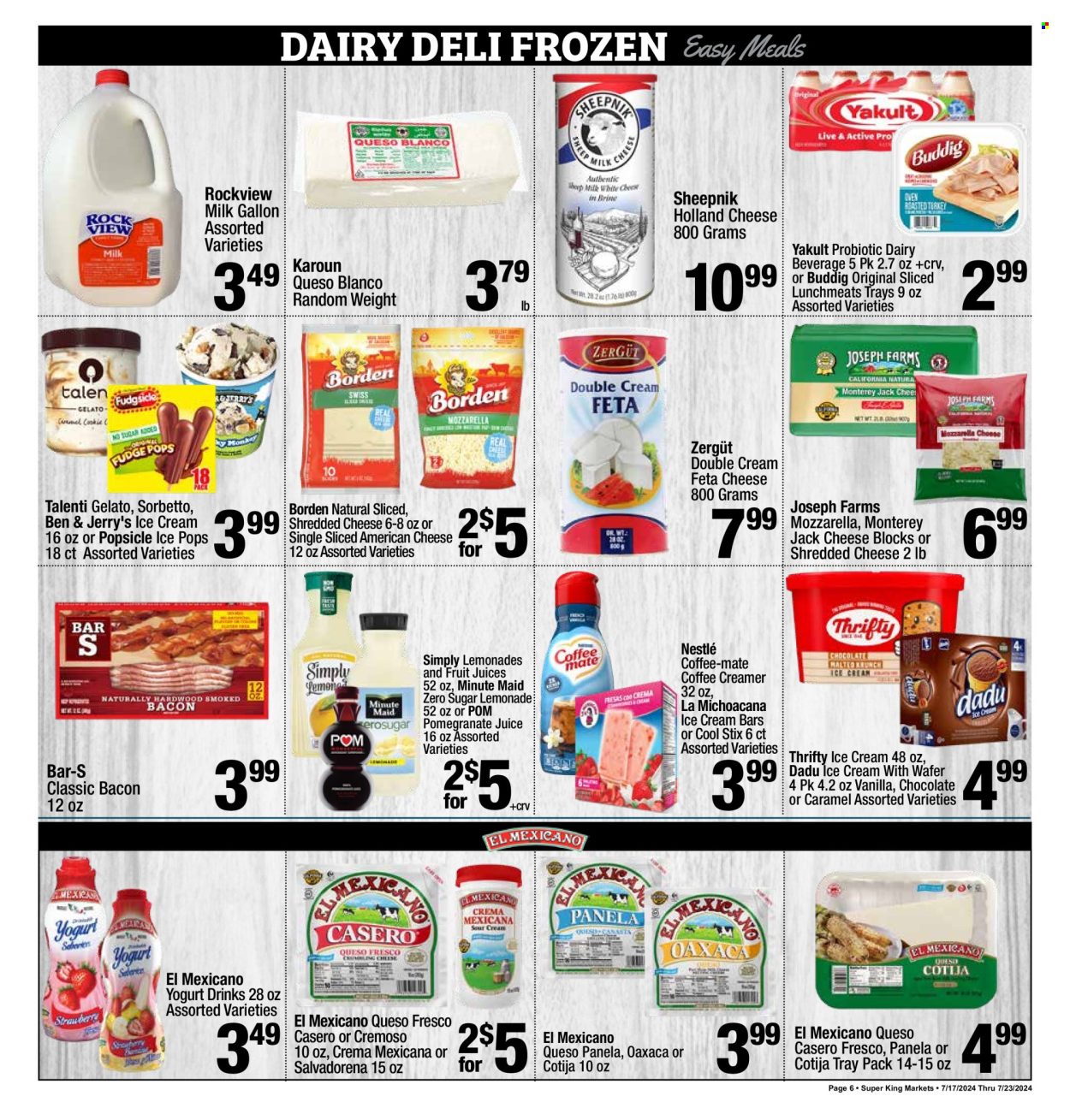 Super King Markets ad - 07/17/2024 - 07/23/2024. Page 6