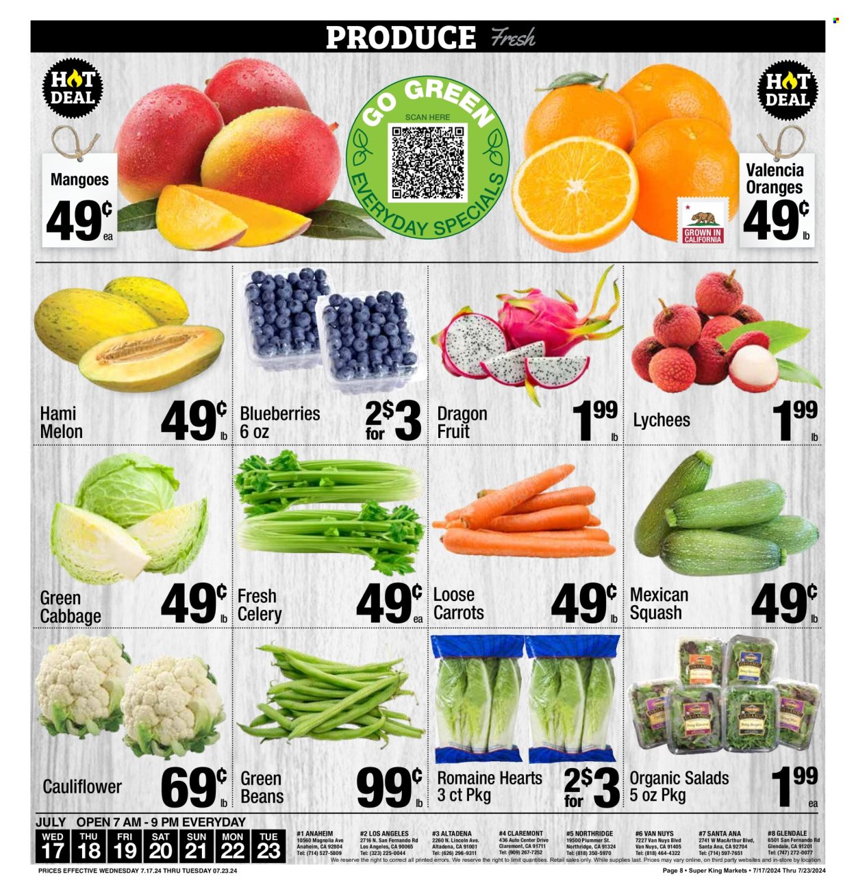 Super King Markets ad - 07/17/2024 - 07/23/2024. Page 8