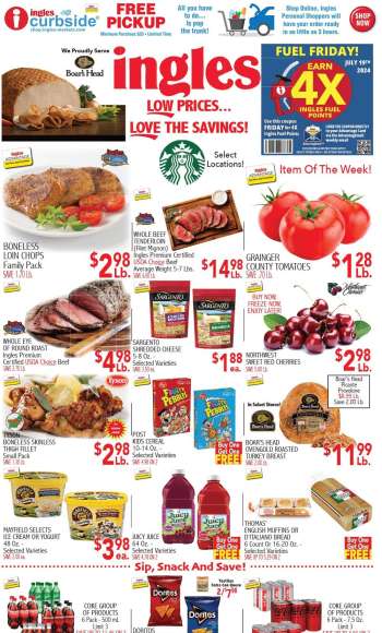 Ingles Flyer - 07/17/2024 - 07/23/2024.