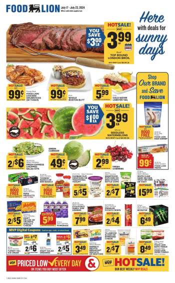Food Lion Flyer - 07/17/2024 - 07/23/2024.