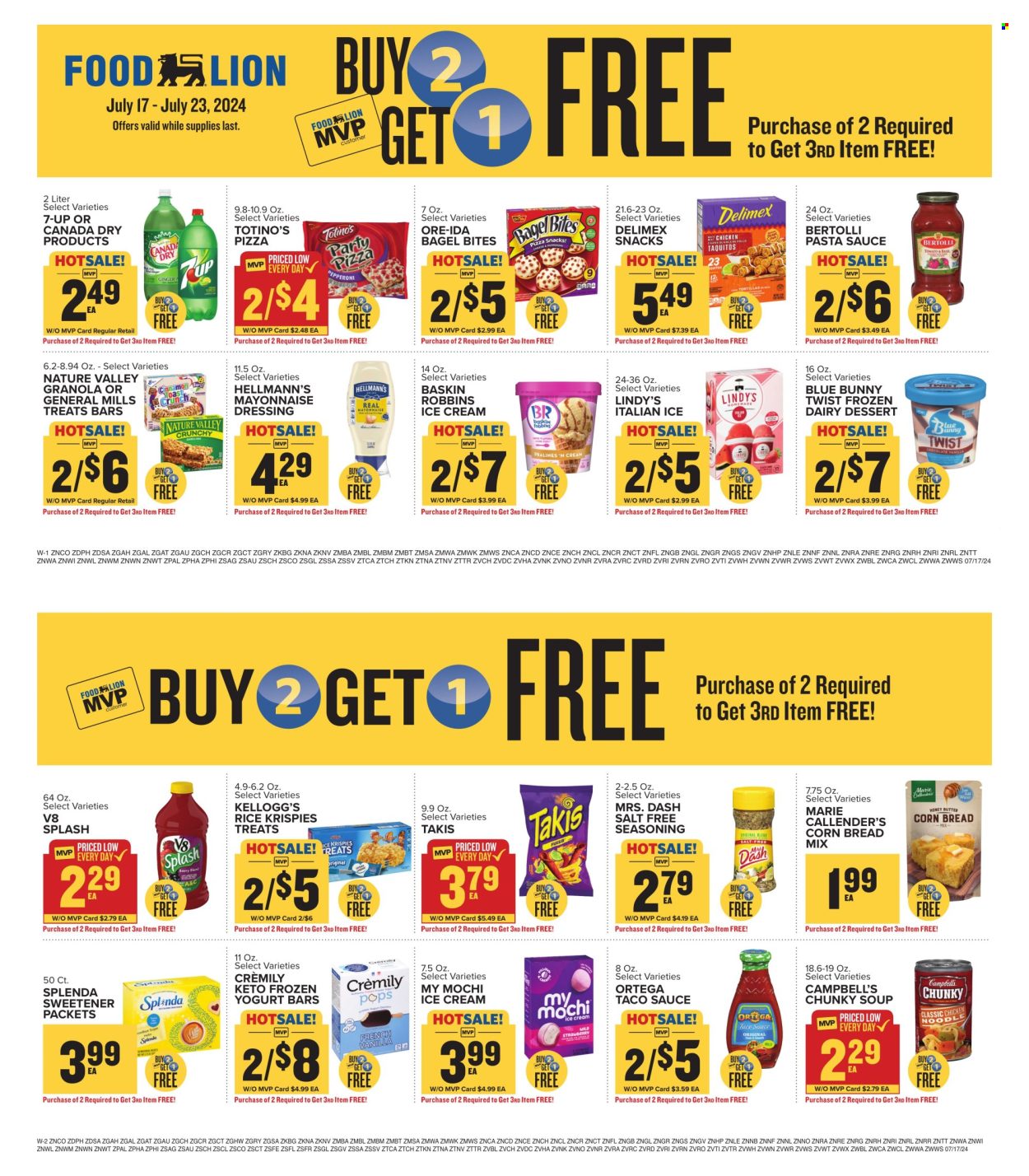 Food Lion ad - 07/17/2024 - 07/23/2024. Page 8