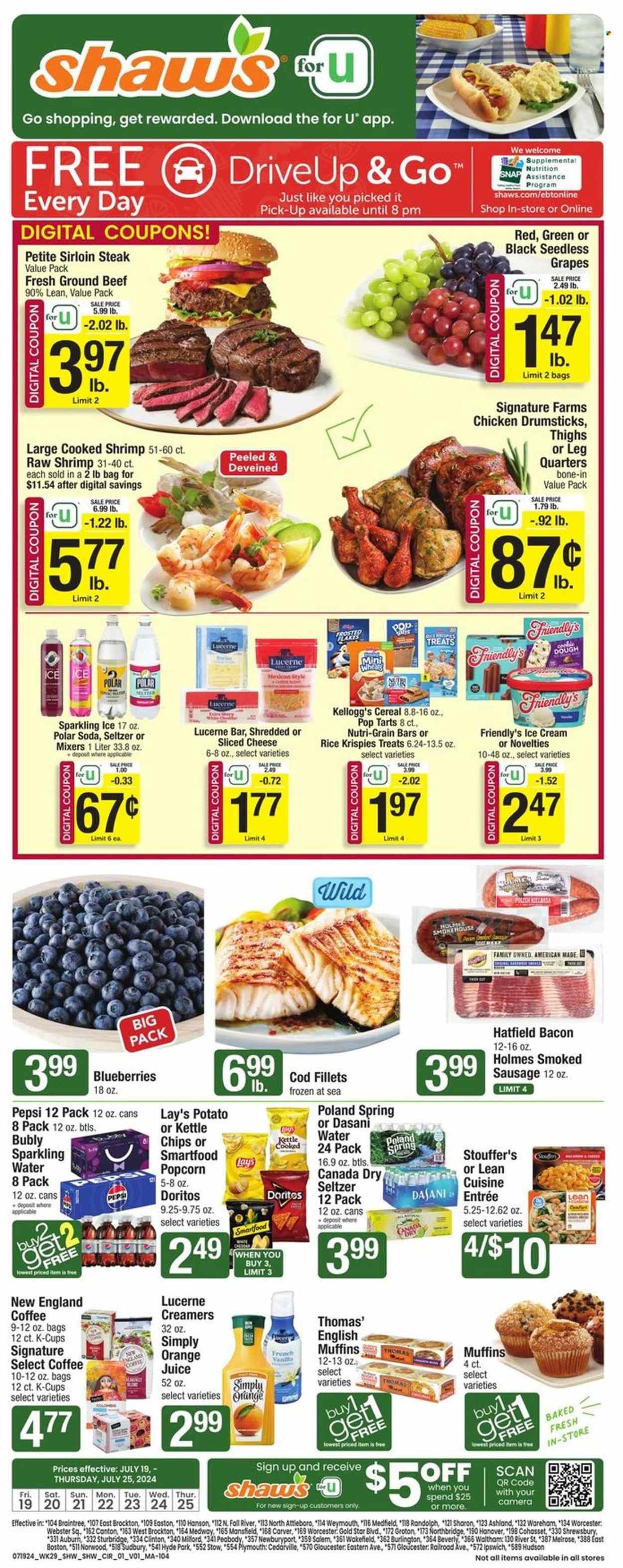 Shaw’s ad - 07/19/2024 - 07/25/2024. Page 1