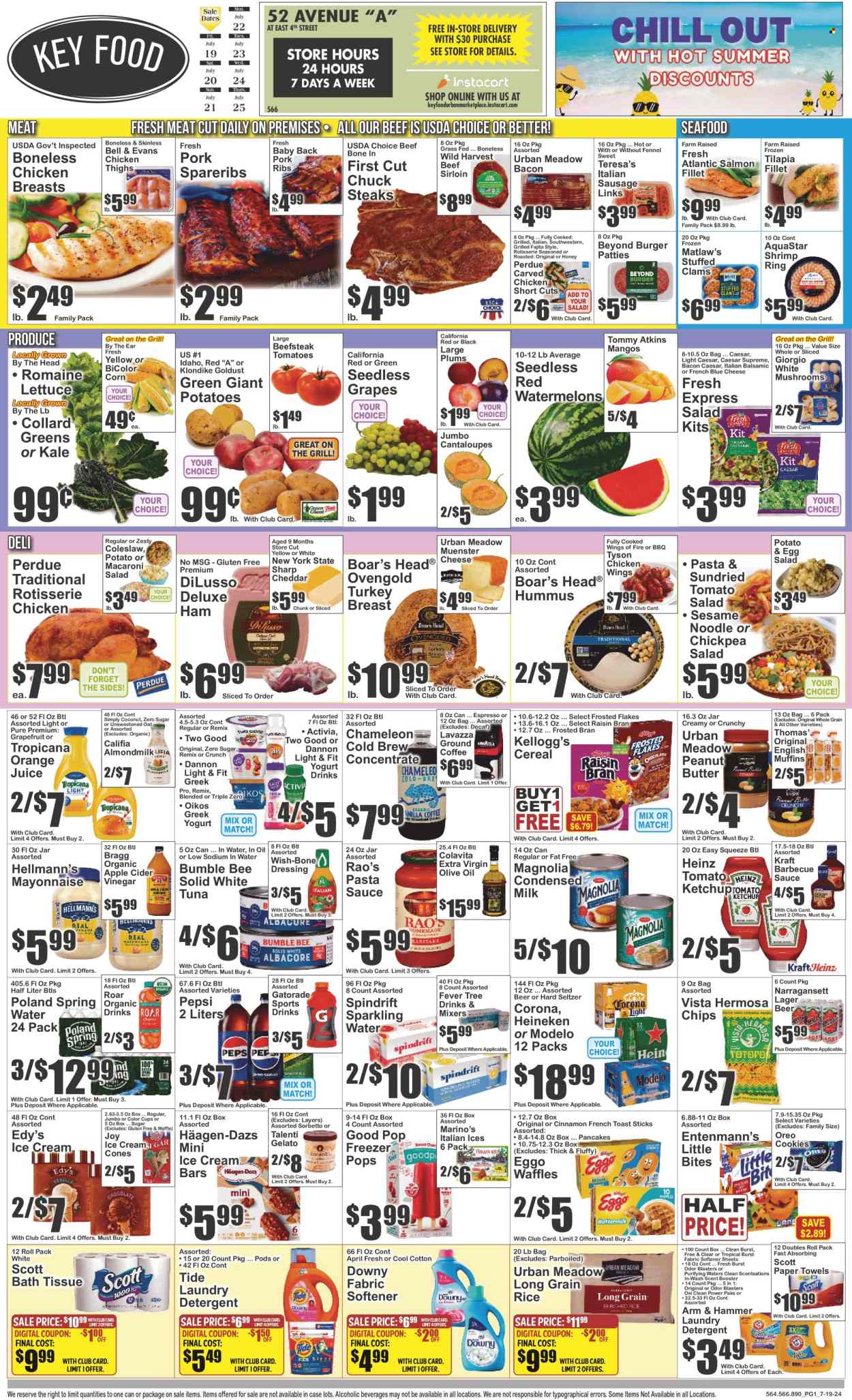 Key Food ad - 07/19/2024 - 07/25/2024. Page 1