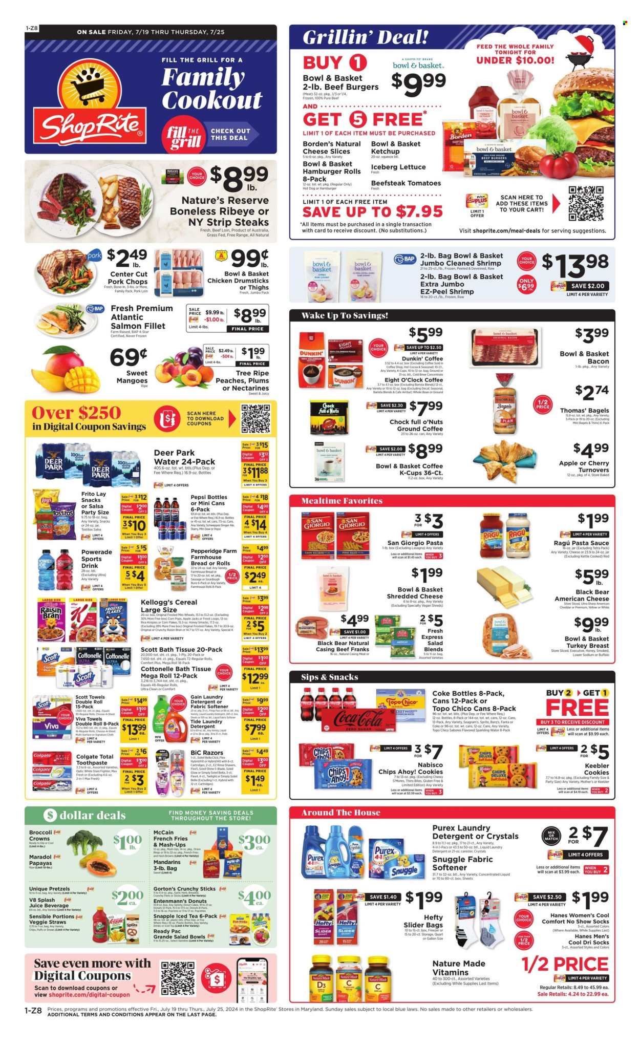 ShopRite ad - 07/19/2024 - 07/25/2024. Page 1