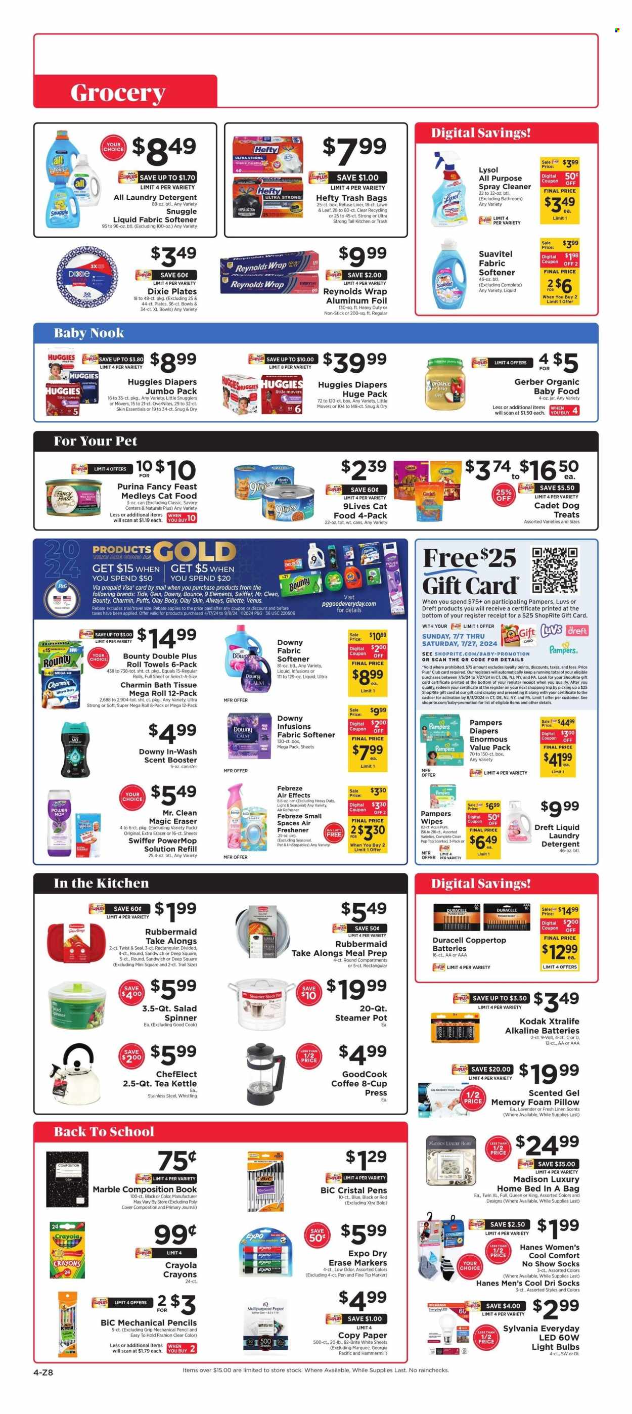 ShopRite ad - 07/19/2024 - 07/25/2024. Page 4