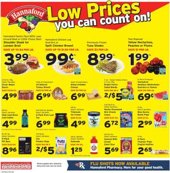 Hannaford Flyer - 07/21/2024 - 07/27/2024.