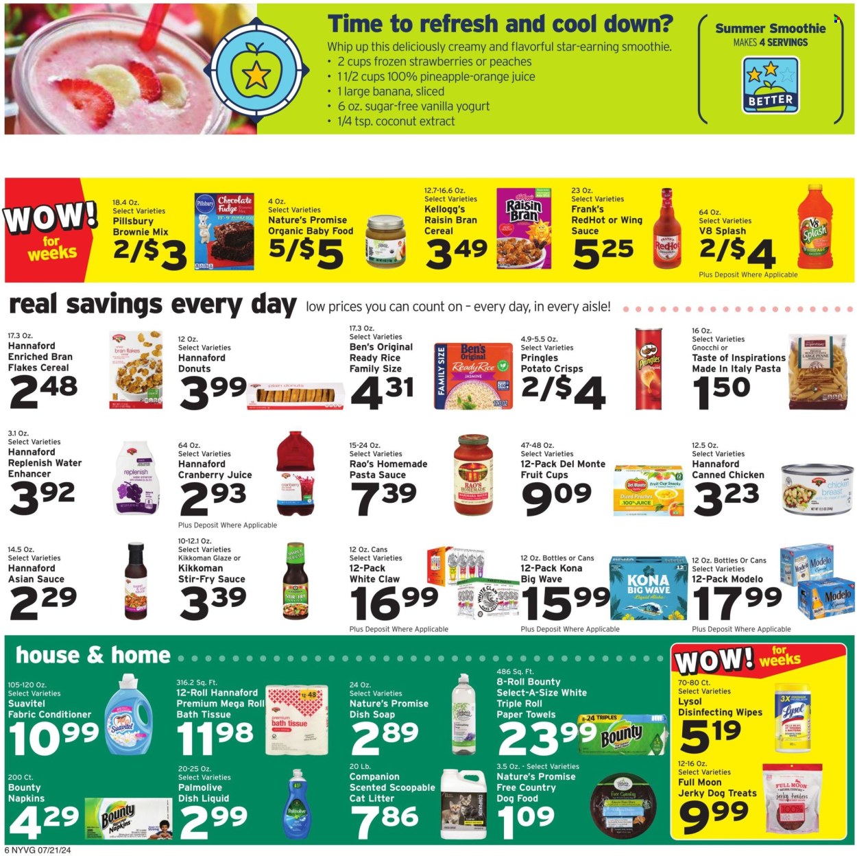 Hannaford ad - 07/21/2024 - 07/27/2024. Page 6