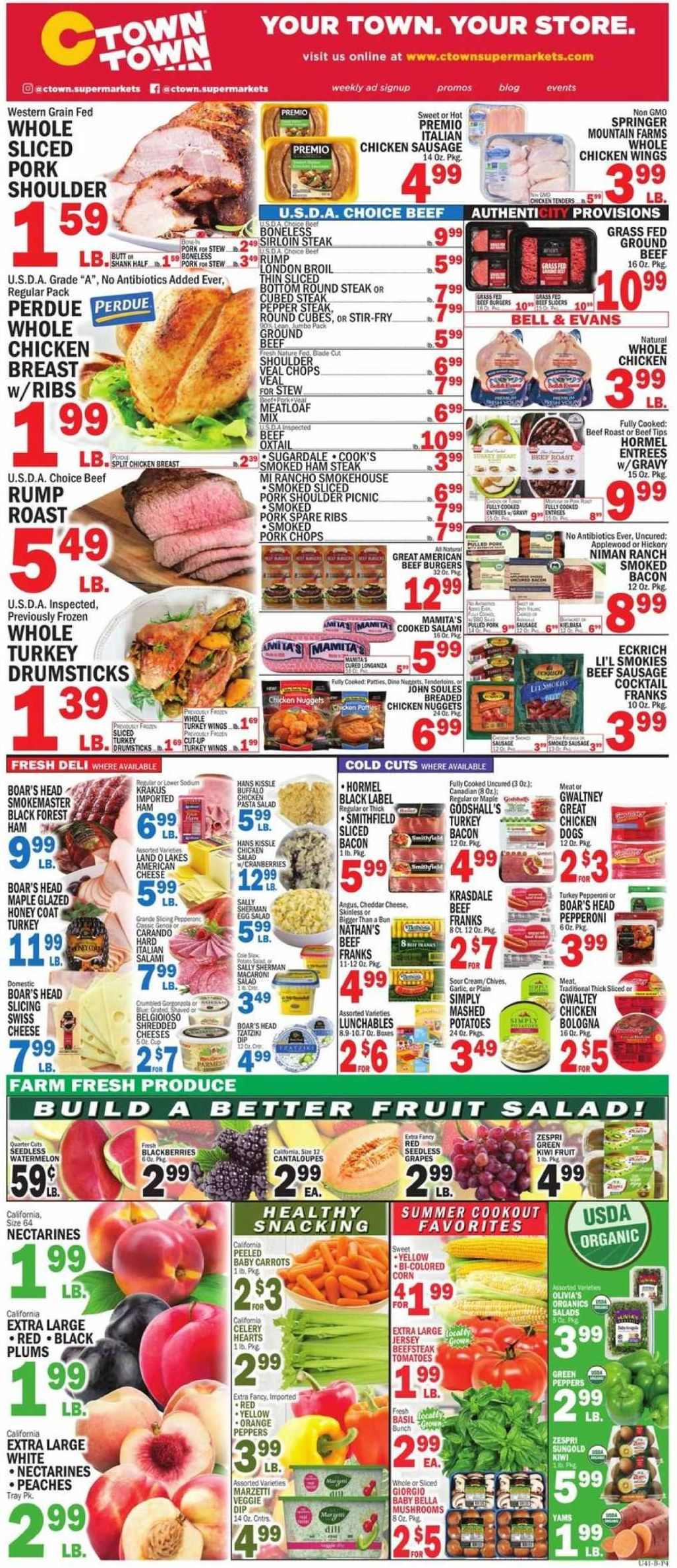 C-Town ad - 07/19/2024 - 07/25/2024. Page 4