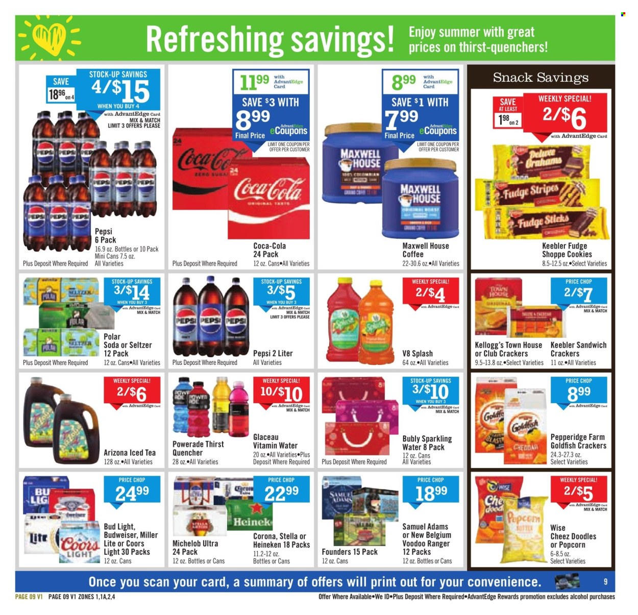 Price Chopper ad - 07/21/2024 - 07/27/2024. Page 9