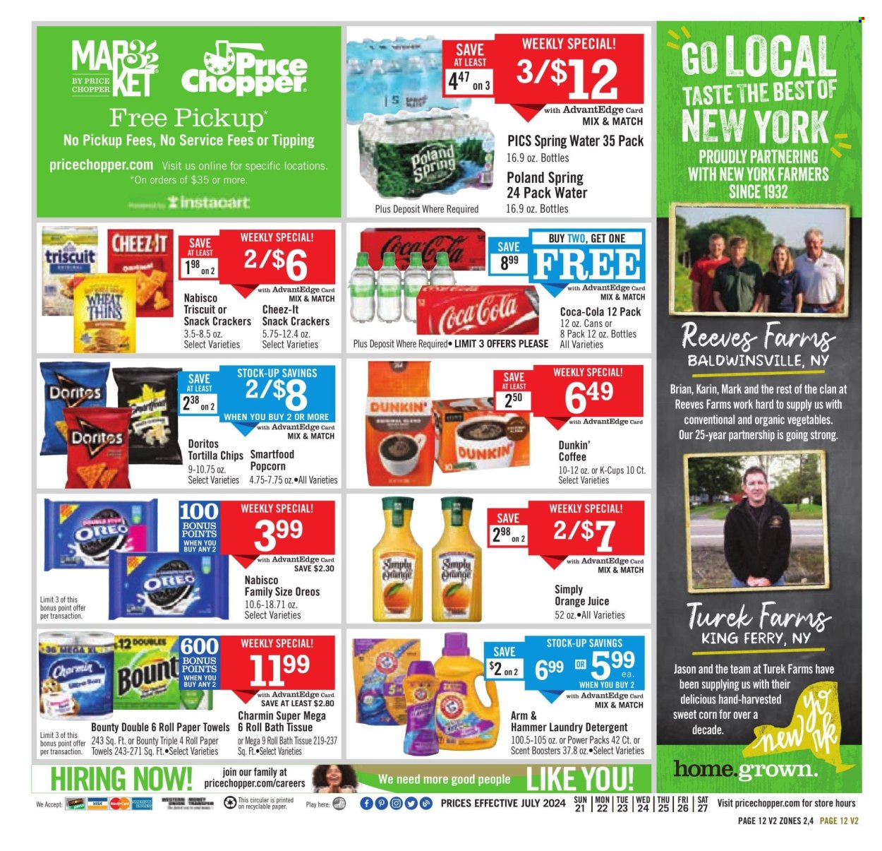Price Chopper ad - 07/21/2024 - 07/27/2024. Page 12