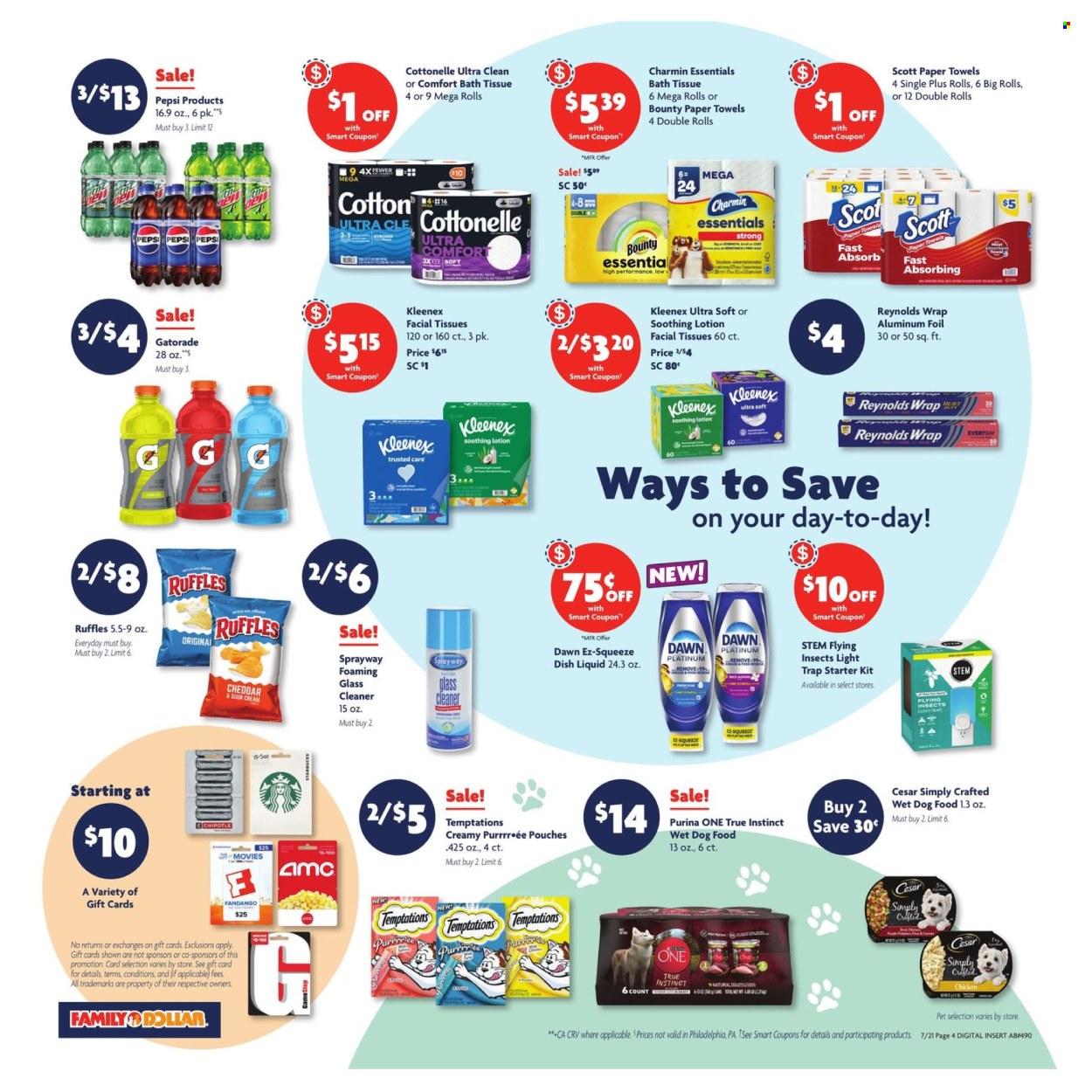 Family Dollar ad - 07/21/2024 - 07/27/2024. Page 4