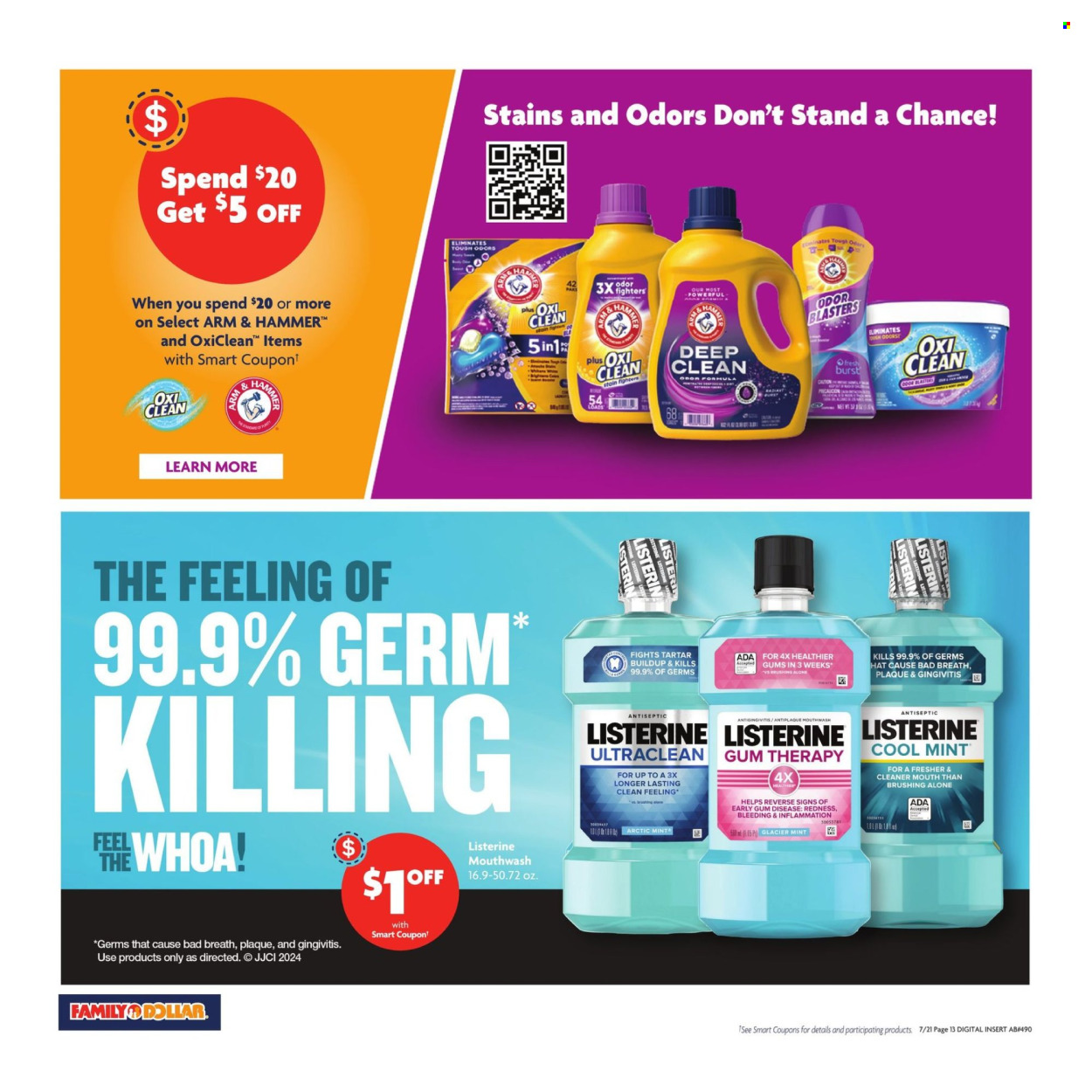 Family Dollar ad - 07/21/2024 - 07/27/2024. Page 7
