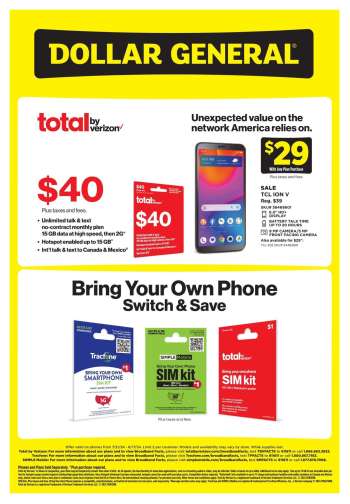Dollar General Flyer - 07/21/2024 - 08/17/2024.