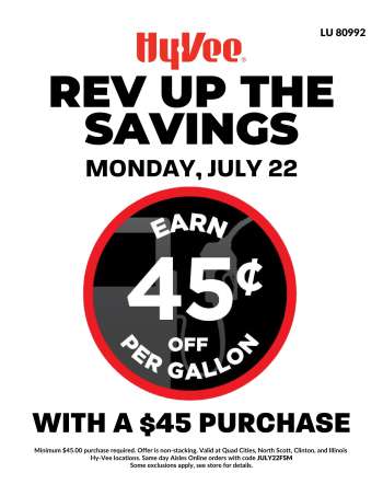 Hy-Vee Flyer - 07/22/2024 - 07/22/2024.