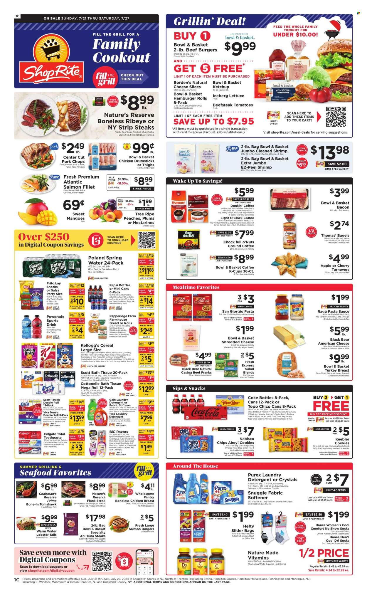 ShopRite ad - 07/21/2024 - 07/27/2024. Page 1