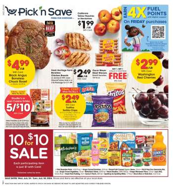 Pick ‘n Save Flyer - 07/24/2024 - 07/30/2024.