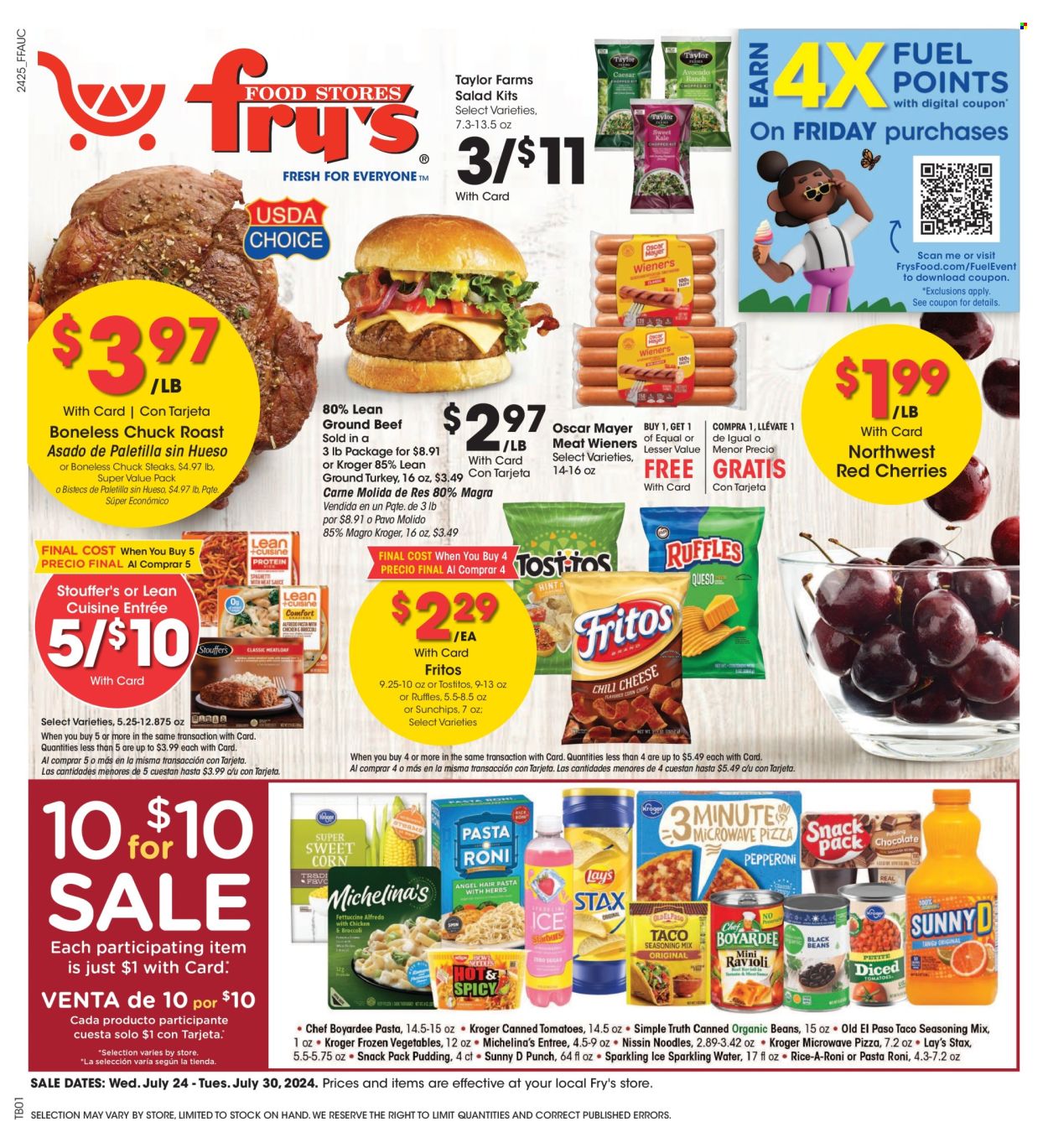 Fry’s ad - 07/24/2024 - 07/30/2024. Page 1