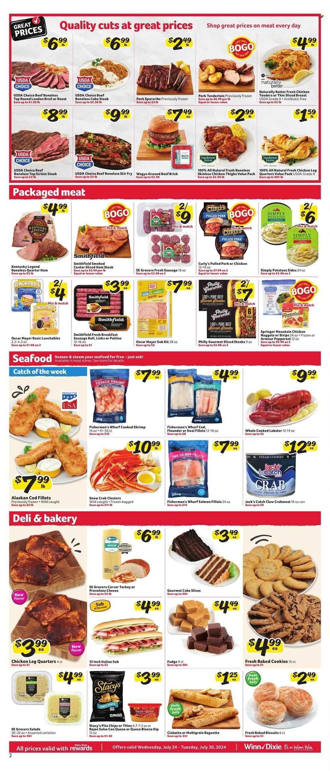 Winn Dixie ad - 07/24/2024 - 07/30/2024. Page 3