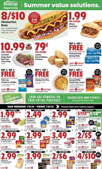 Festival Foods Flyer - 07/24/2024 - 07/30/2024.