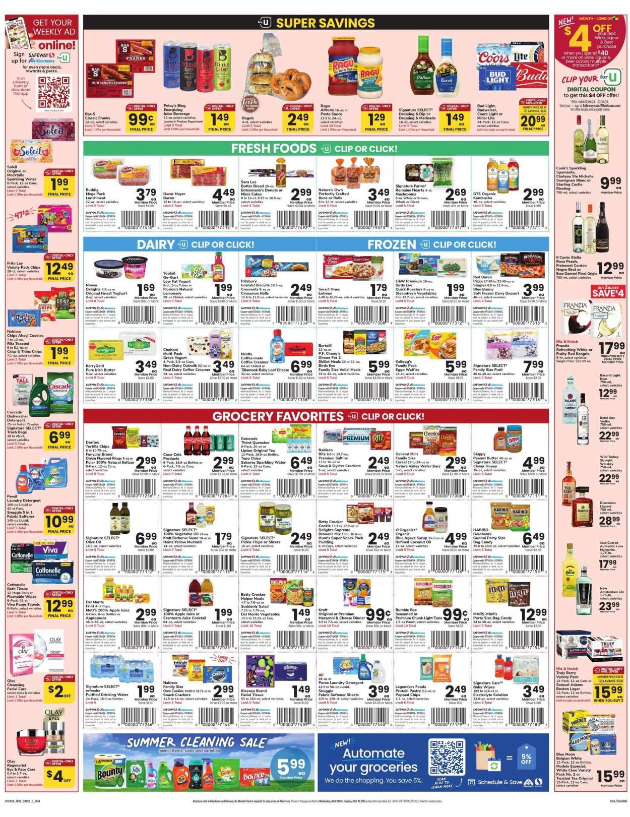 Safeway ad - 07/24/2024 - 07/30/2024. Page 2
