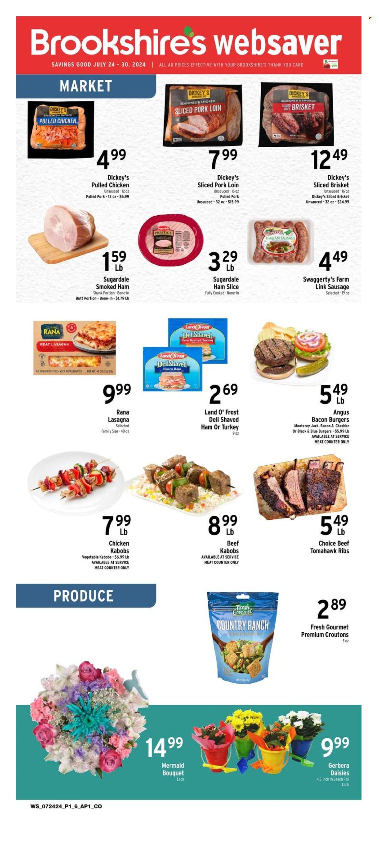 Brookshires ad - 07/24/2024 - 07/30/2024. Page 1