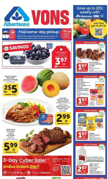 Vons Flyer - 07/24/2024 - 07/30/2024.