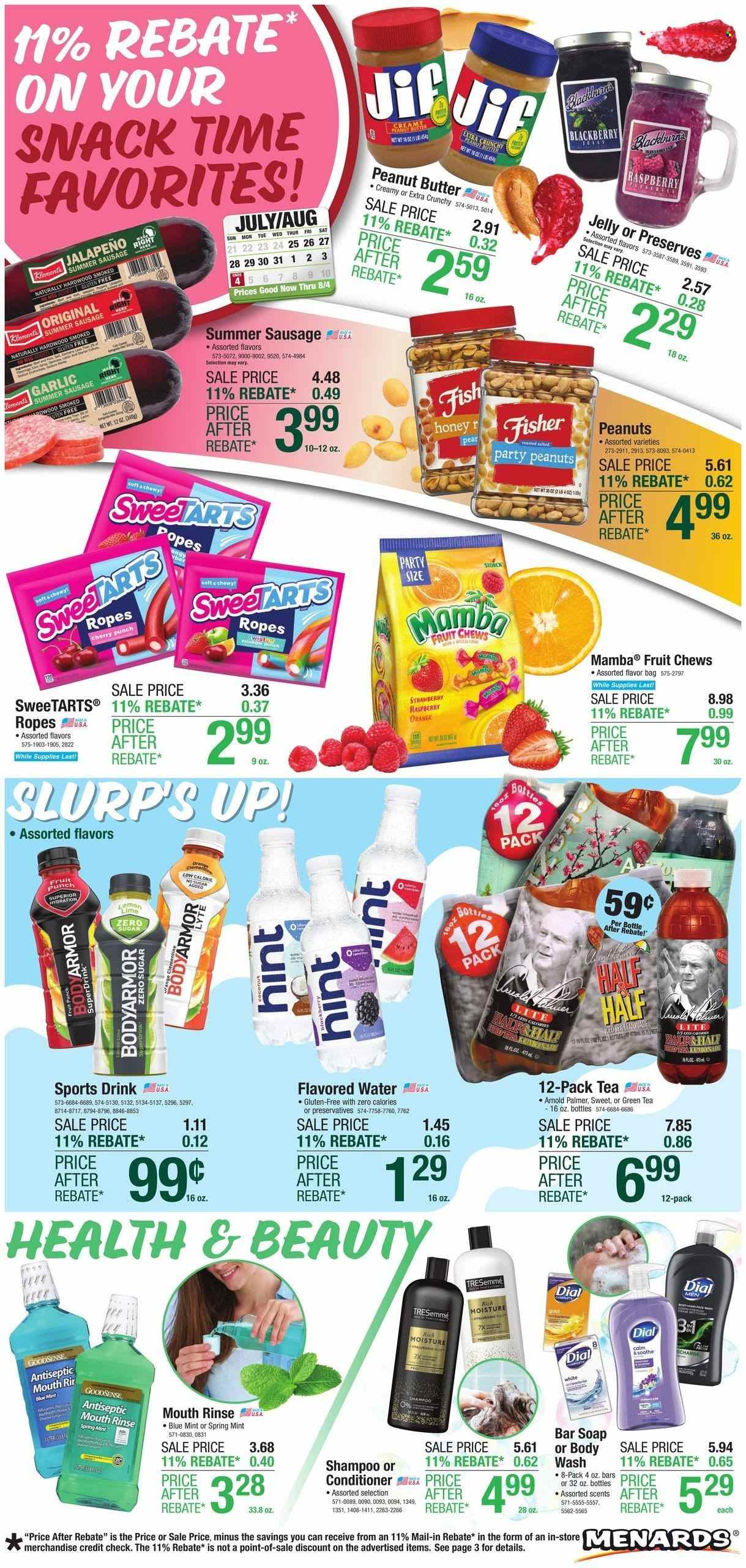 Menards ad - 07/25/2024 - 08/04/2024. Page 1