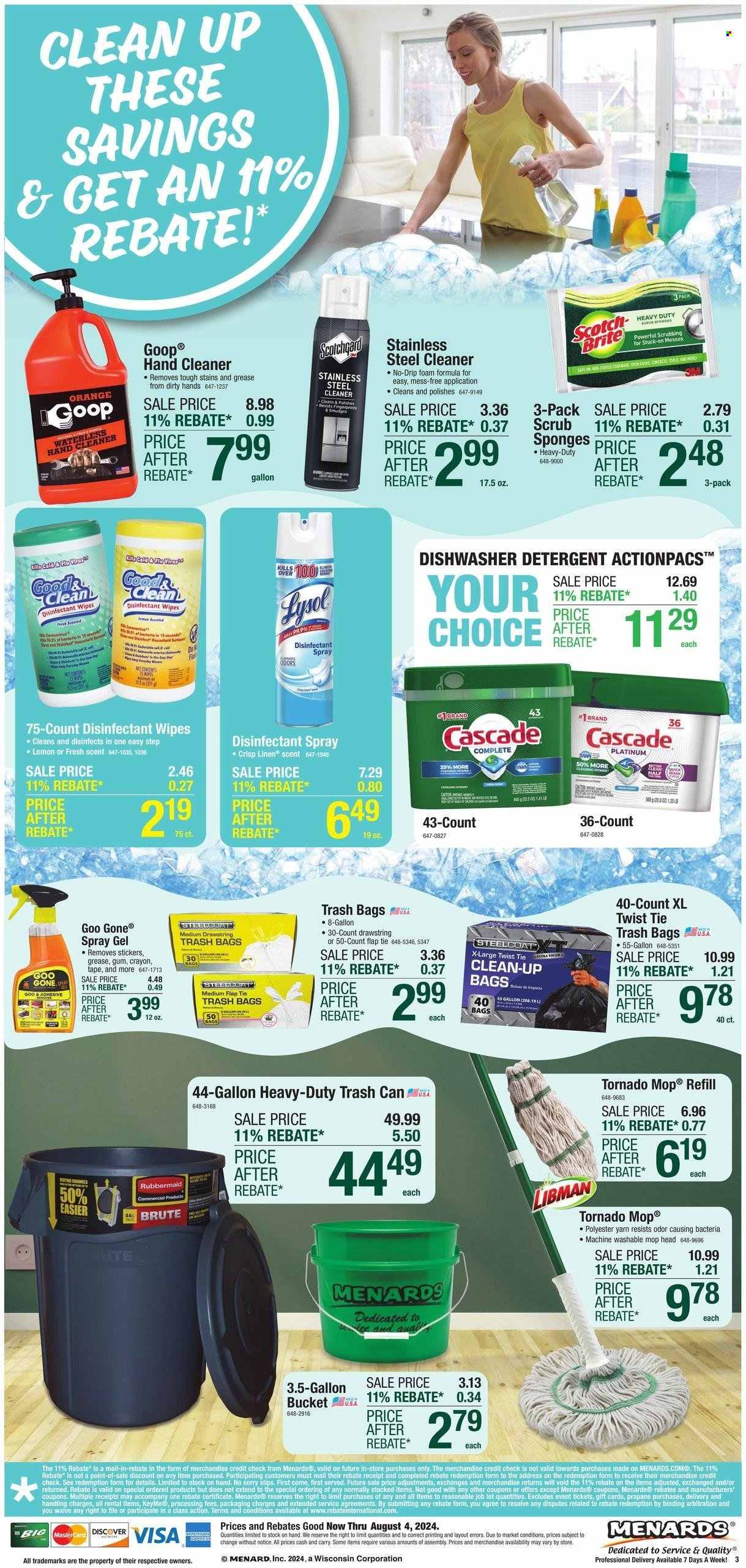 Menards ad - 07/25/2024 - 08/04/2024. Page 3