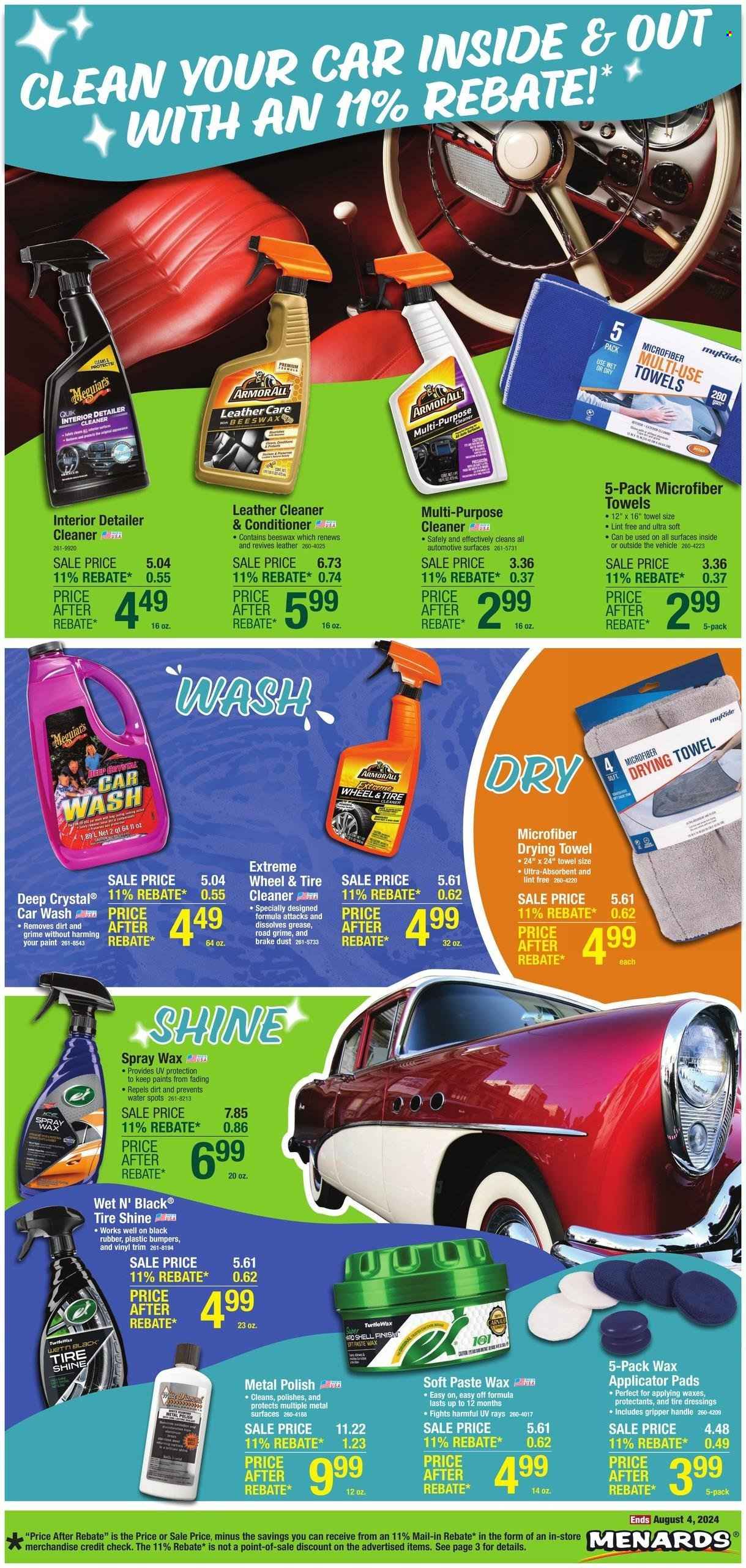 Menards ad - 07/25/2024 - 08/04/2024. Page 4