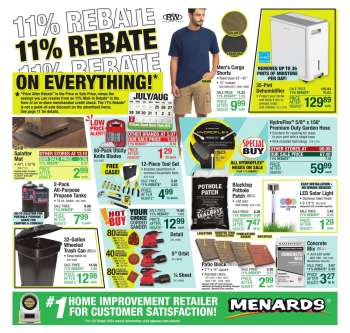 Menards Flyer - 07/24/2024 - 08/04/2024.