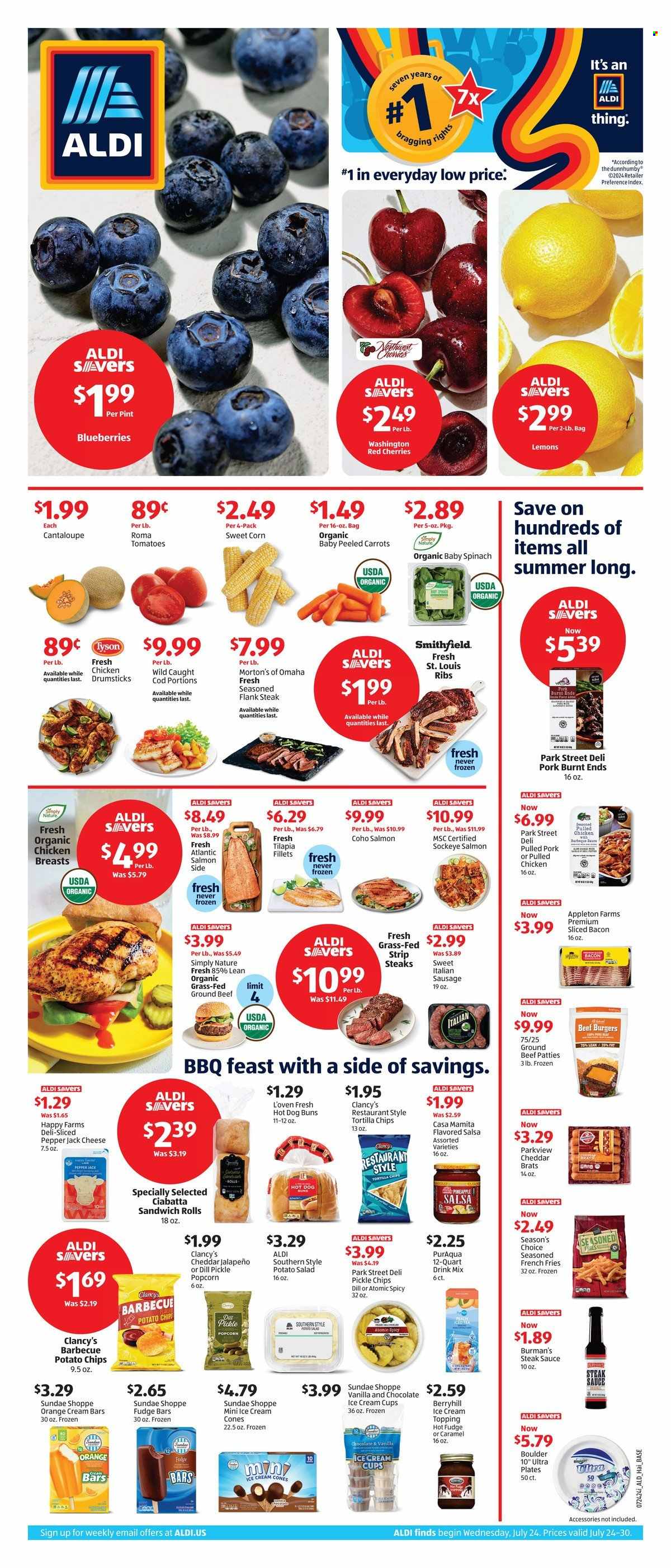 ALDI ad - 07/24/2024 - 07/30/2024. Page 1