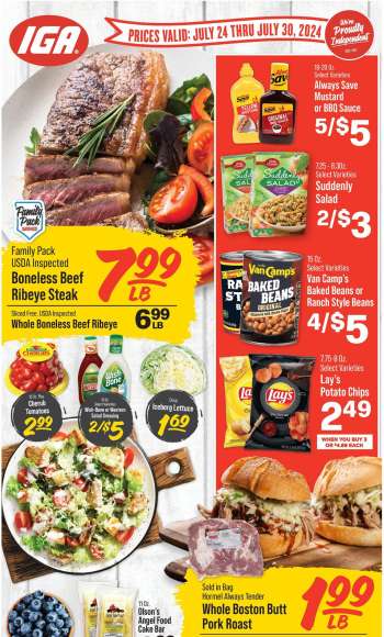 IGA Flyer - 07/24/2024 - 07/30/2024.